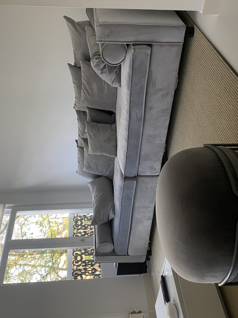 Parelwitte gietvloer